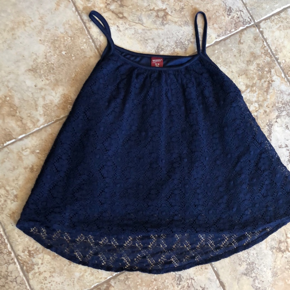 3/$25 Girls Arizona Jeans lacy tank size 16